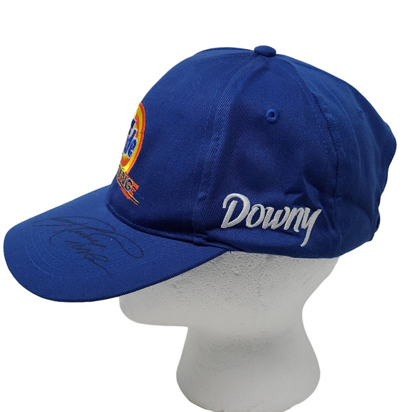 Vintage Autographed Ricky Craven NASCAR Tide Racing #32 Snapback Adjustable Cap - Picture 4 of 9